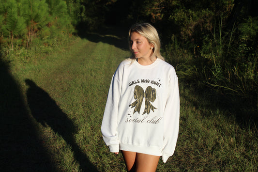 Girls Who Hunt Crewneck