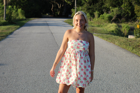 Two Dozen Roses Bubble Dress