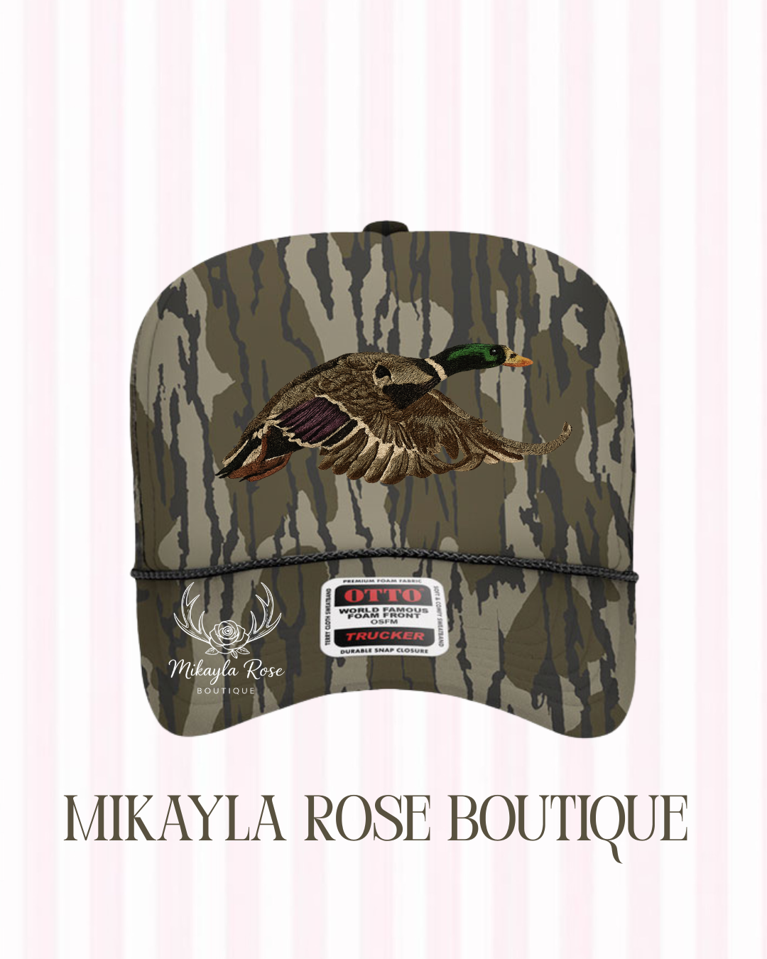 Sweet Mallard Bottomland Trucker Hat