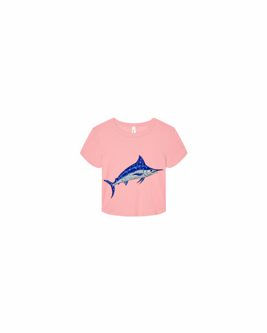PREORDER!! Blue Marlin Baby Tee