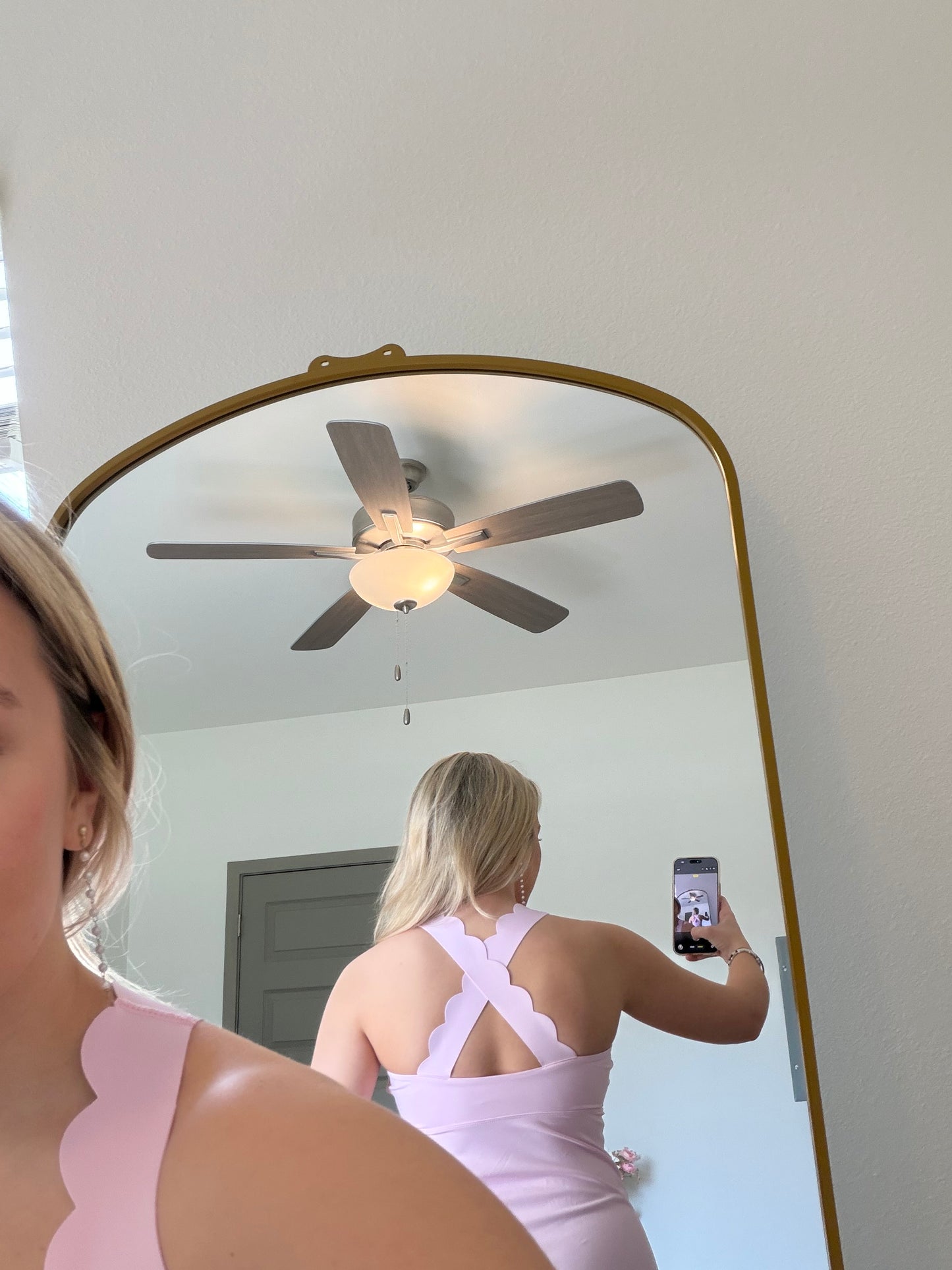 Cloud 9 Scalloped Dress