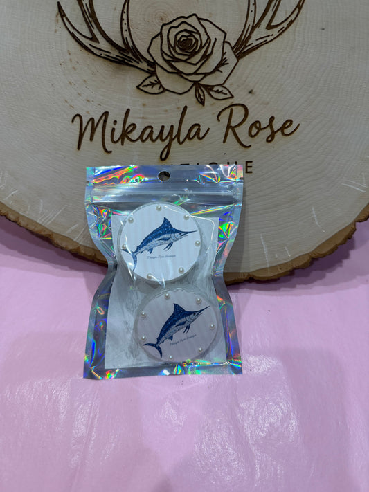 Blue Coconut Blue Marlin Vent Clips