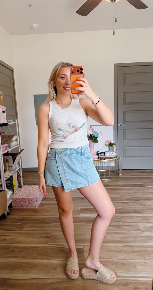 Denim Daze Skort
