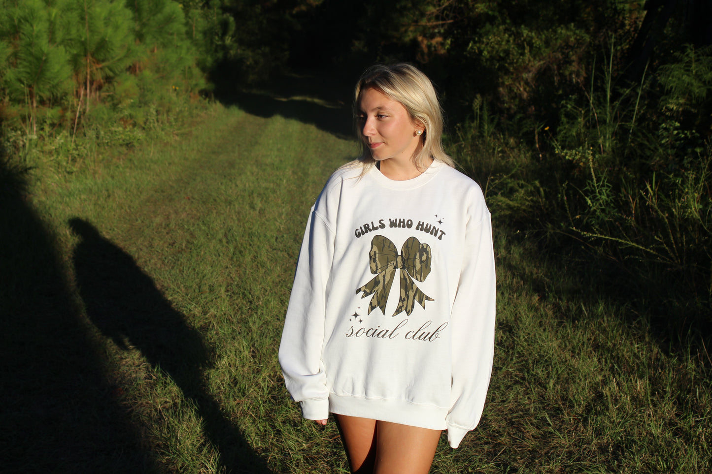 Girls Who Hunt Crewneck