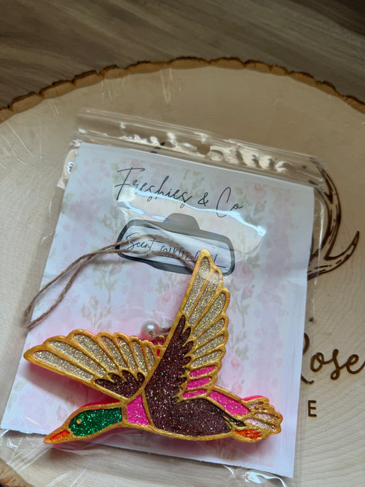 Girly Girl Sparkle Duck Freshie