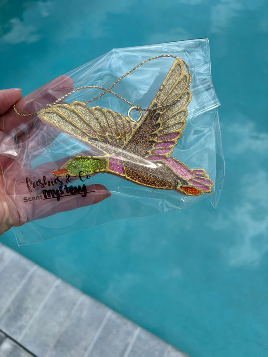 Baja Cactus Gold Sparkle Duck Freshie