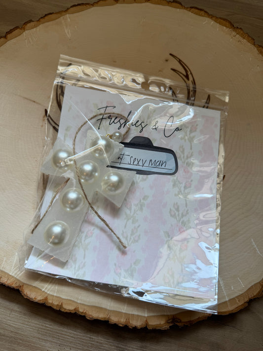 Sexy Man Pearled Cross