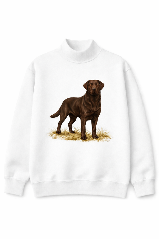PREORDER!!! Chocolate Lab Mockneck