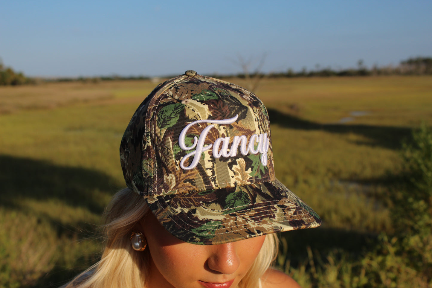 Fancy Camo Trucker Hat