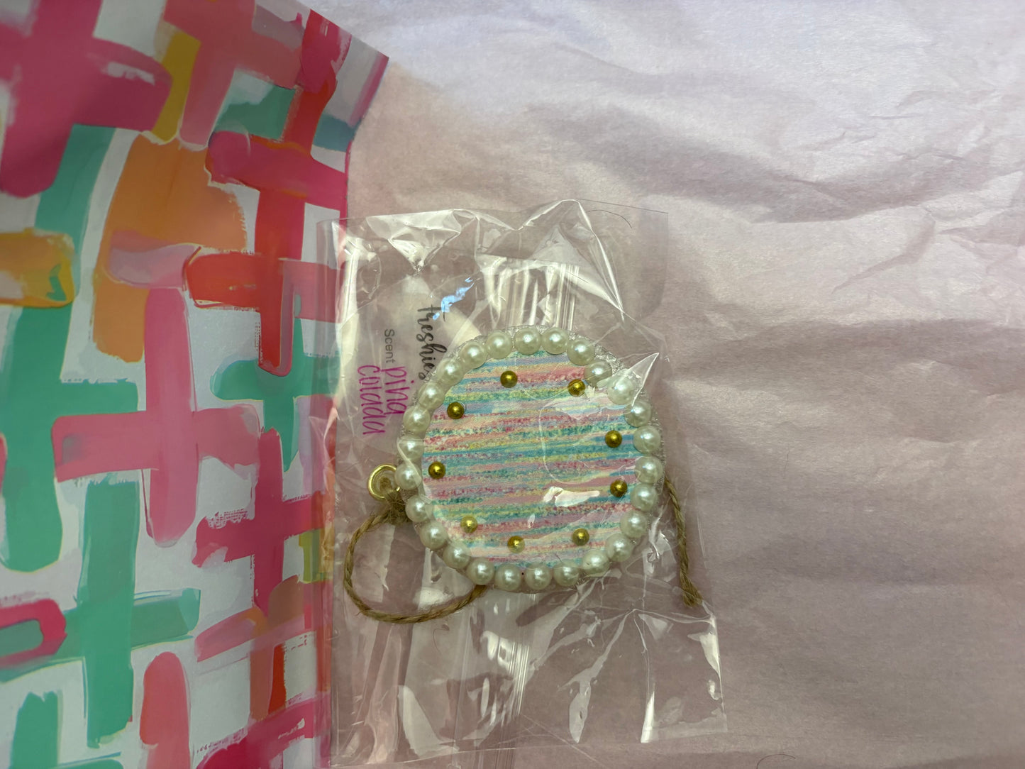 Pina Colada Sprinkle Print Freshie