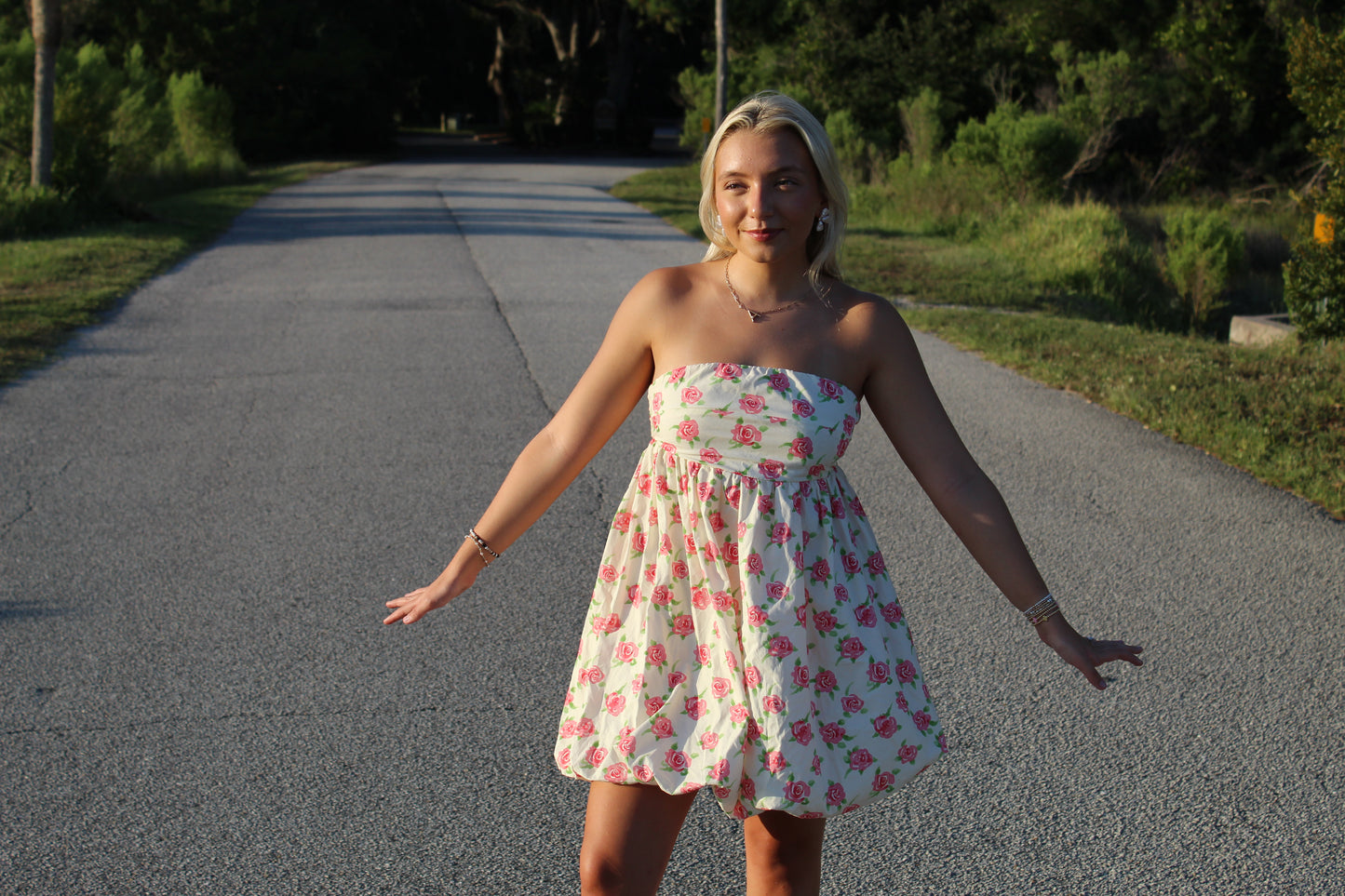Two Dozen Roses Bubble Dress