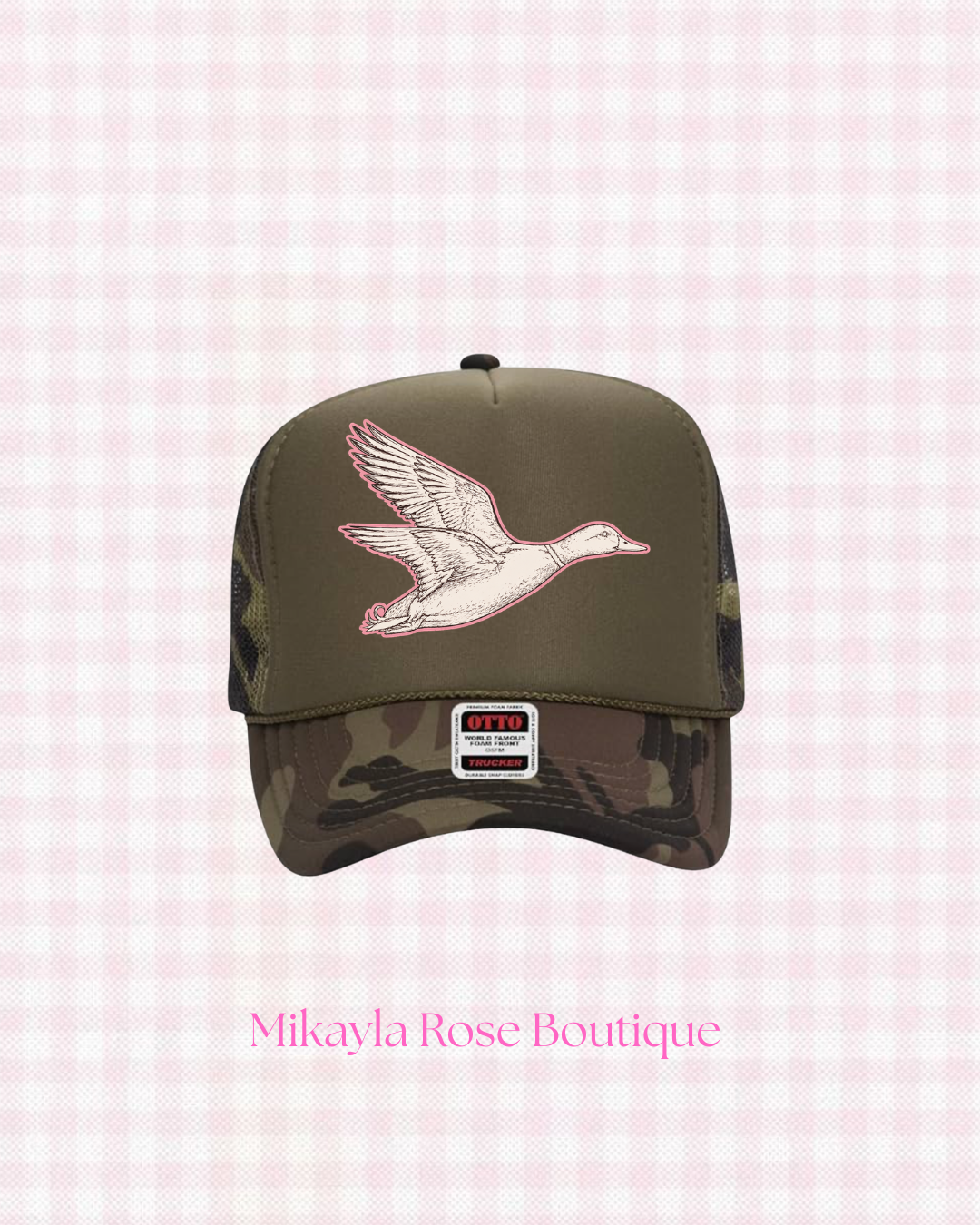 Preorder! Coastal Mallard Camo Trucker Hat