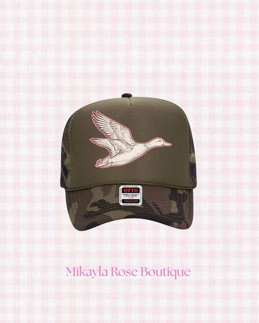 Preorder! Coastal Mallard Camo Trucker Hat