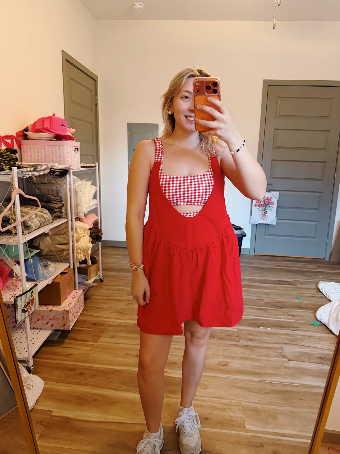 Gingham Girl Dress