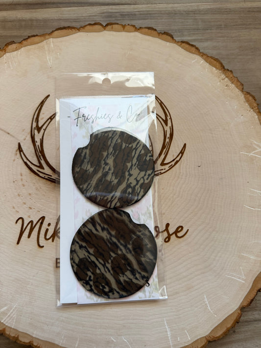 Bottomland Camo Car Coaster