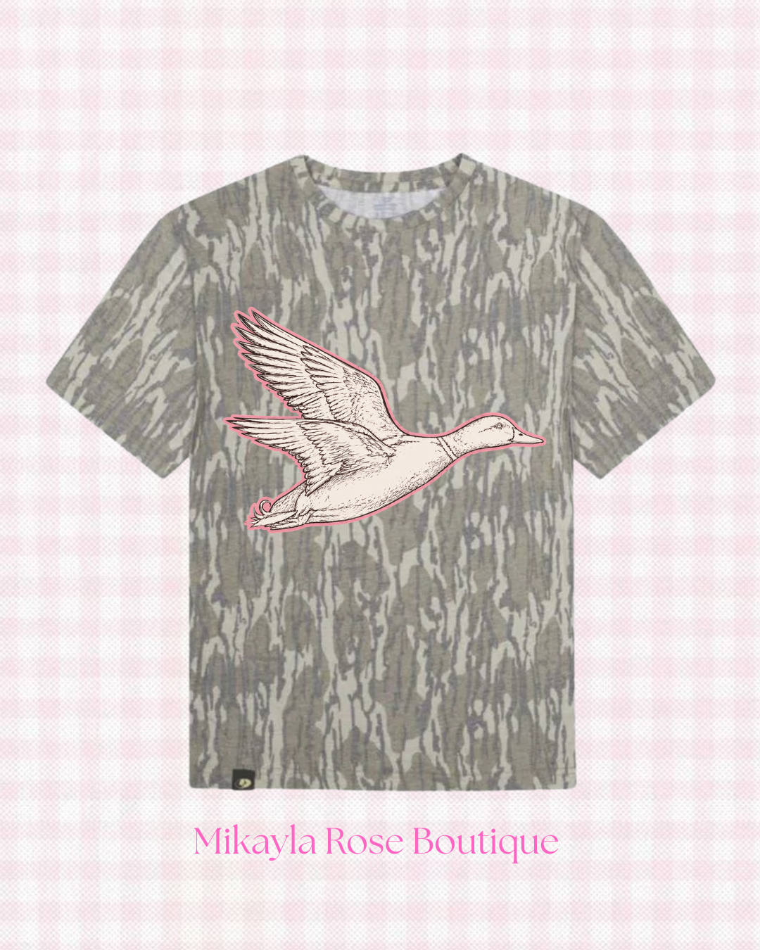 Preorder! Coastal Mallard Bottomland Camo T shirt