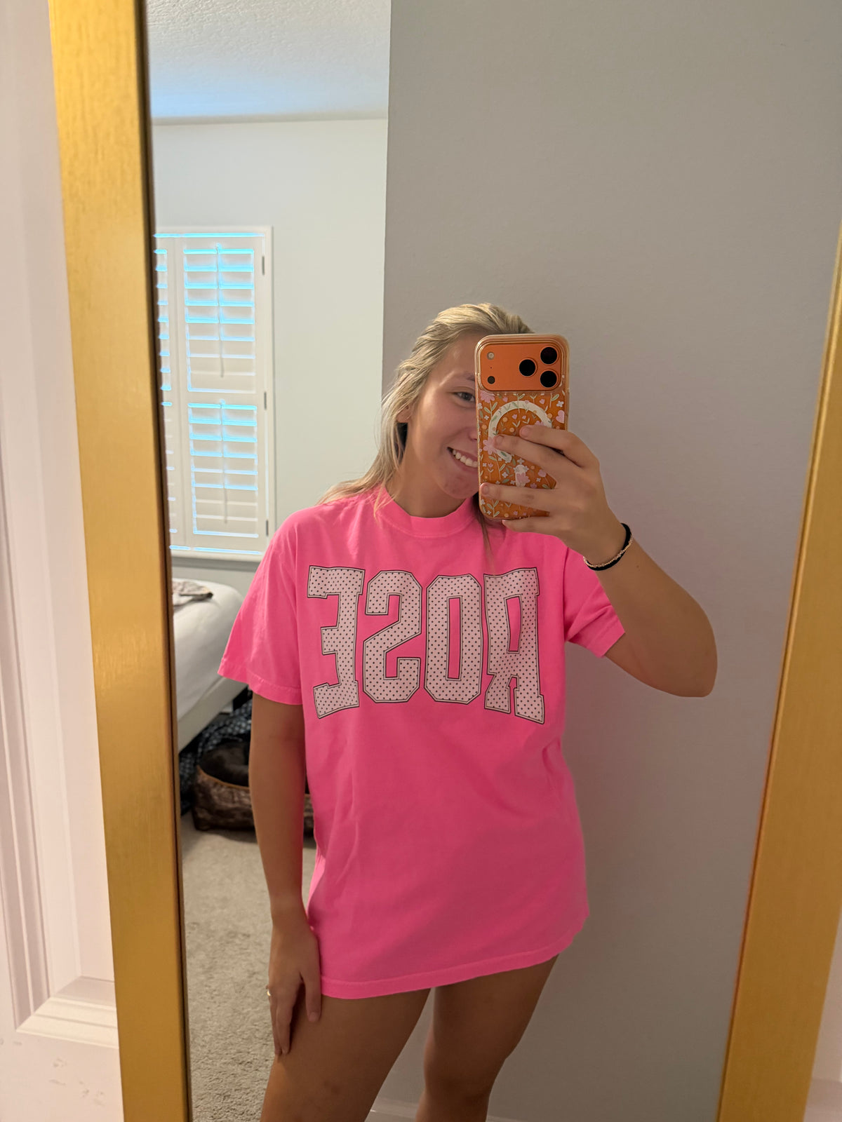 Polka Dot Rose Tshirt