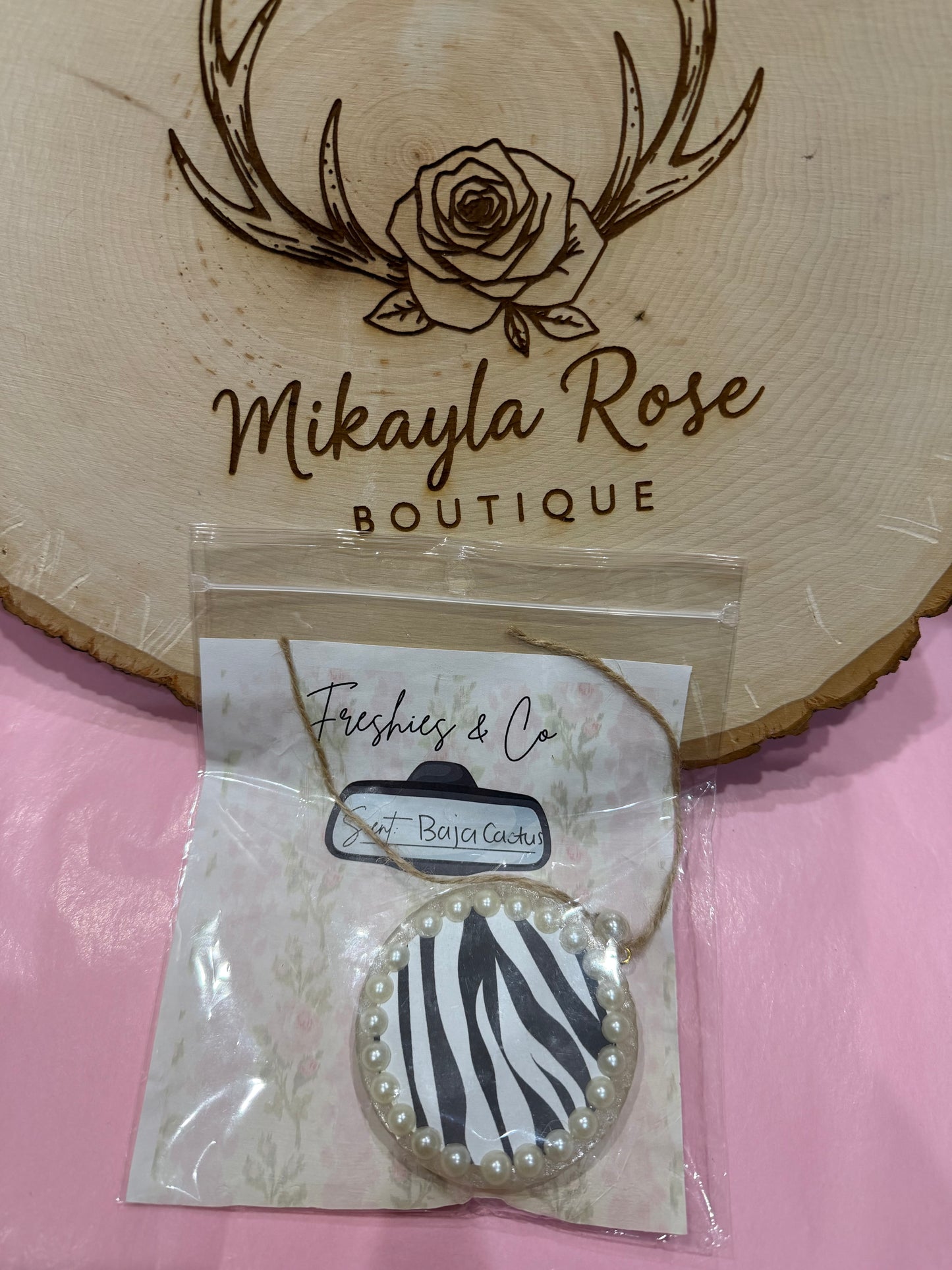 Baja Cactus Zebra Freshie