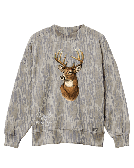 PREORDER! Trophy Buck Bottomland Mockneck