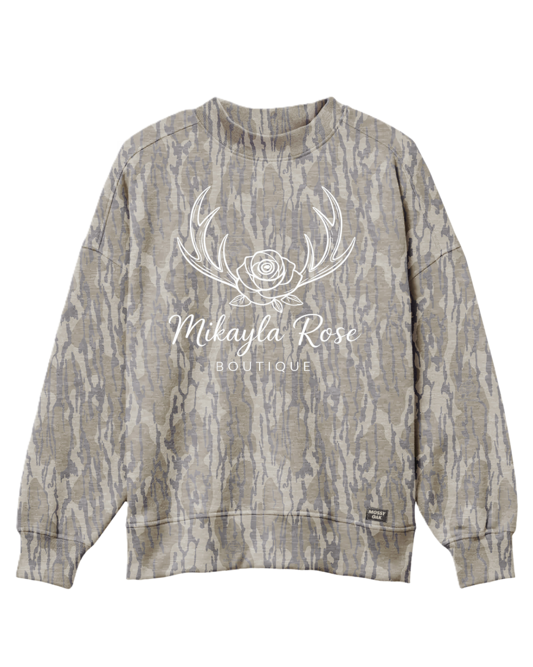 PREORDER! Mikayla Rose Boutique Logo Bottomland Mockneck