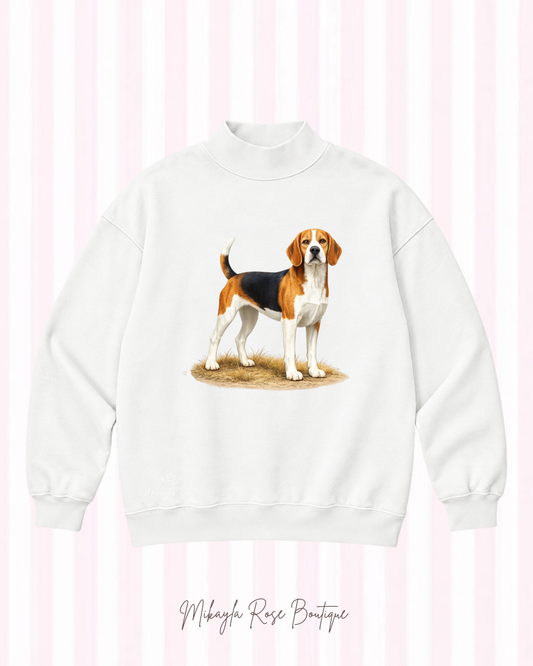 PREORDER!! Beagle Mockneck