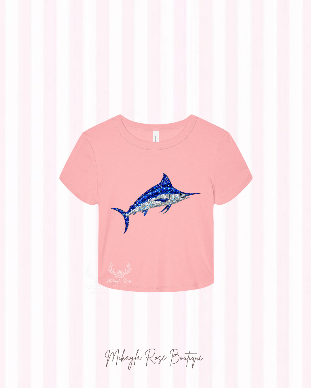 PREORDER!! Blue Marlin Baby Tee