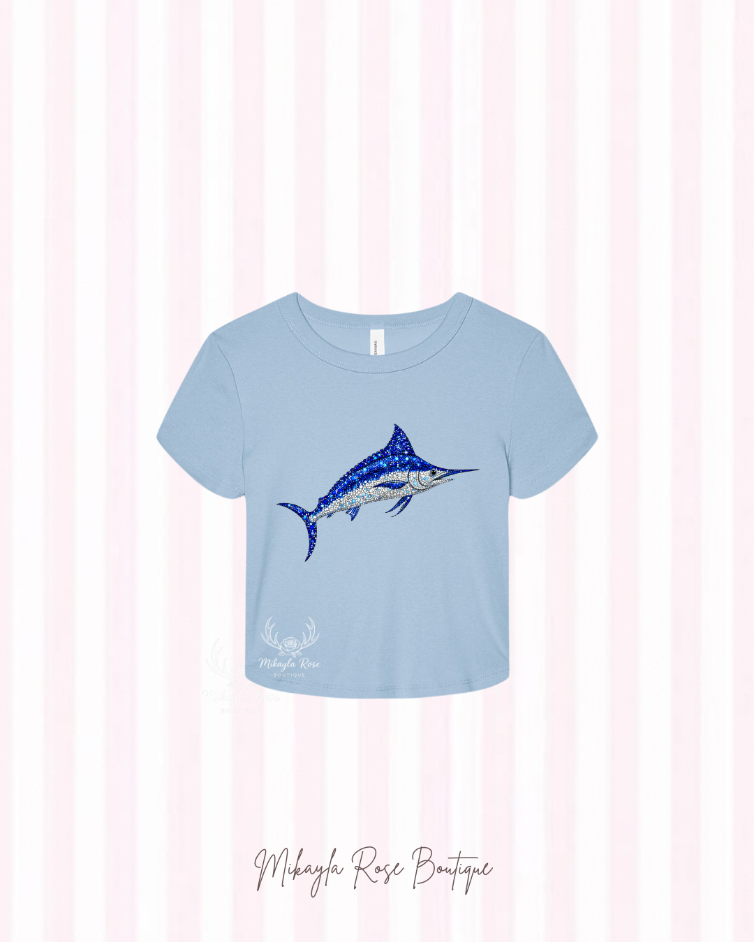 PREORDER!! Blue Marlin Baby Tee