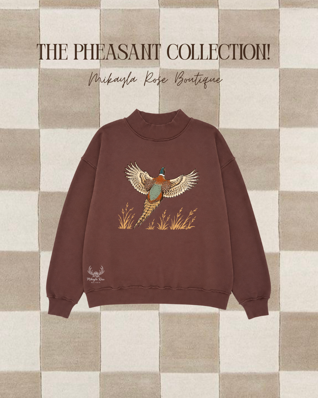 Preorder! Flying Pheasant Mockneck